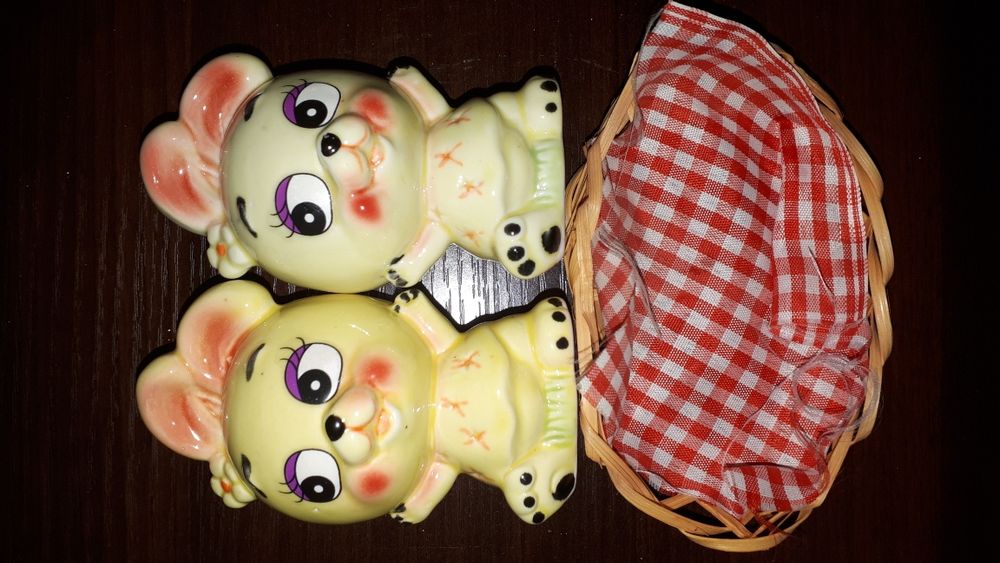 Набор для специй/солонки "Зайчики"