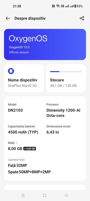 Oneplus nord 2 -5G