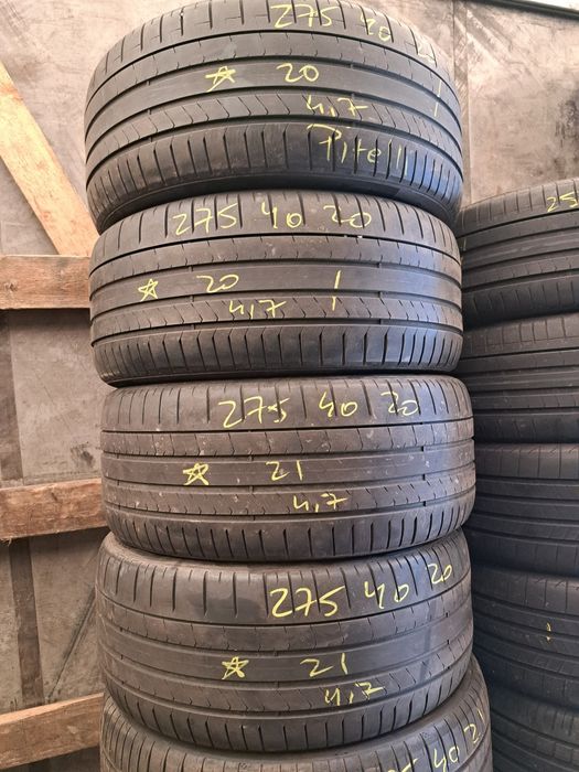 4 anvelope 275/40 R20 Pirelli omologare BMW