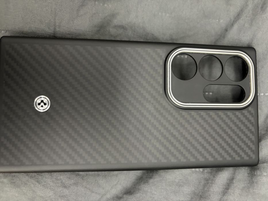 Смартфон Samsung Galaxy S24 Ultra, Dual SIM,12GB RAM,256GB,5G, Titanium Grey+SPIGEN CASE ,2 glass screen protector