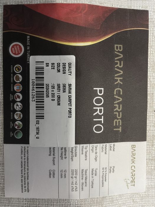 Covor Barak Carpet Porto - 125 x 200