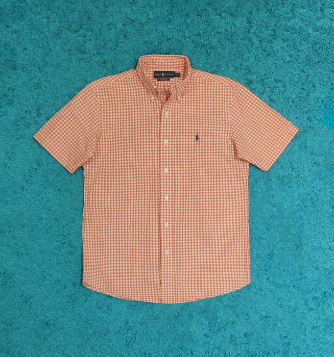 Camasa Polo Ralph Lauren - Checkered Orange