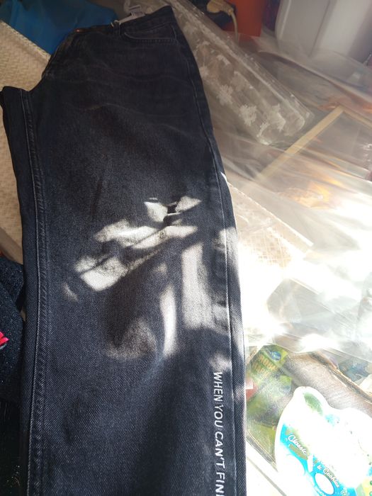 Дамски черни дънки