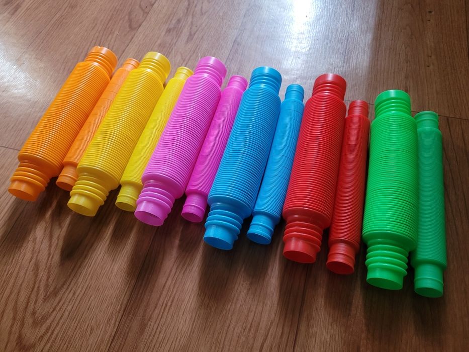 Игрушка конструктор (набор из 12 труб)