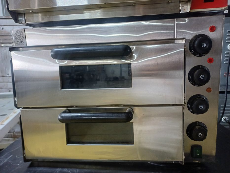 Пицца печь, пицца печь 2х секционная