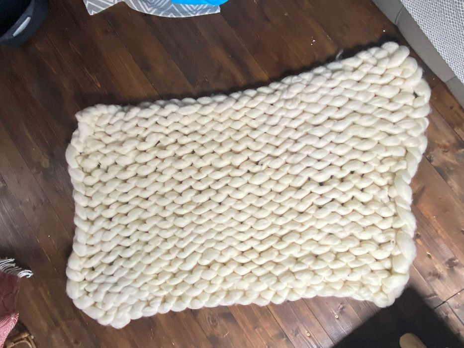 lana fir gigant 2kg alb lână fir mare