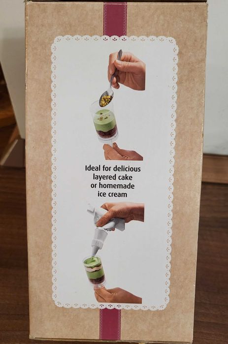 Set 8 recipiente pt desert/inghetata, NOU Lidl