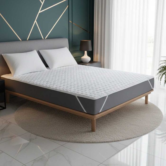 Водоустойчив протектор за матрак — 100% защита, памук ПРОМО