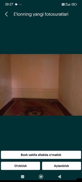 Markazdagi  Hovliga ijaraga qo'yamiz.