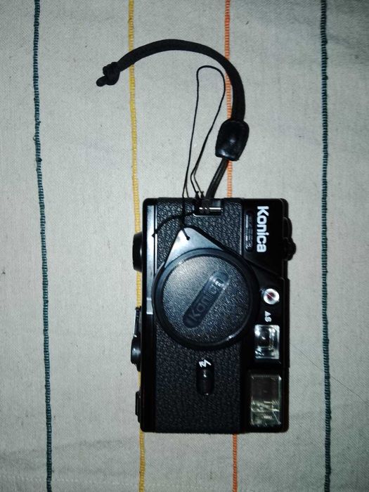 Плёночный фотоаппарат Konica C35 EF3 в идеальном состоянии