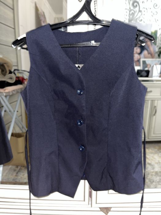 Двойка темно синяя