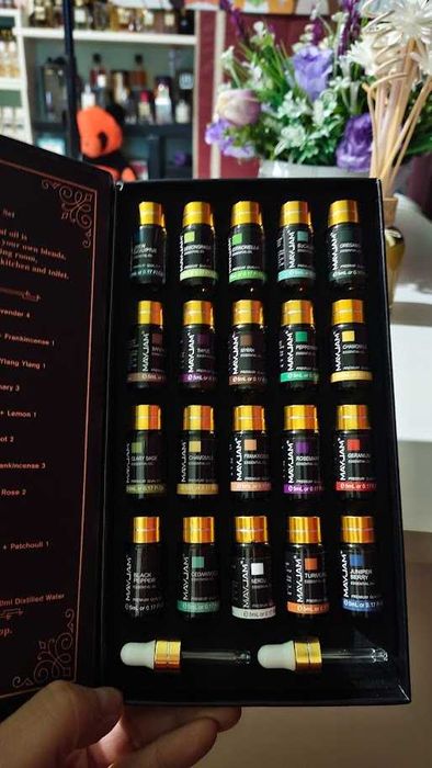 set cadou de uleiuri esentiale 20x5ml