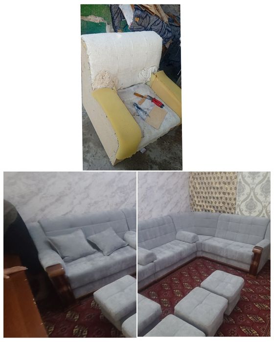 Реставрация мягкой мебель