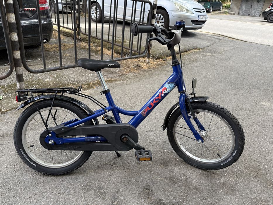 Велосипед PUKY YOUKE 16-1 ALU – тъмно синьо