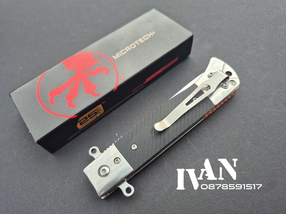 Сгъваем полуавтоматичен нож Microtech