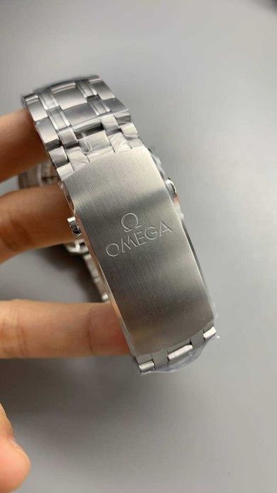 omega seamaster diver 300m сиво-синьо