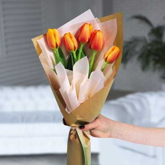 Тюльпаны в розницу. Подберём букет за вас