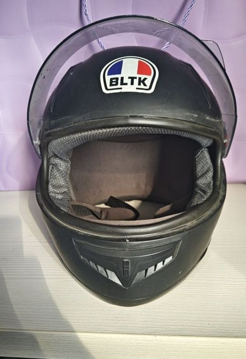 Мото шлем среднем состояни