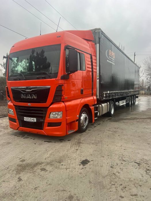 MAN TGX 18.440 EURO 6 + FLIEGL прицеп Сотилади