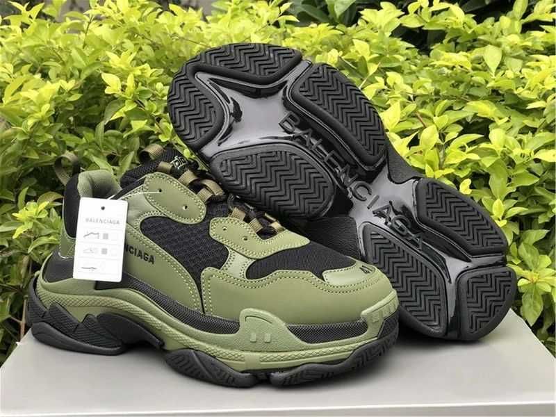 Balenciaga Triple S - Black/Grey/Tan