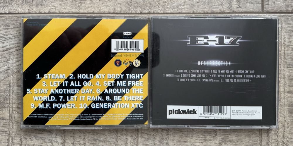 Cd-uri originale muzica eurodance 90’s - East 17