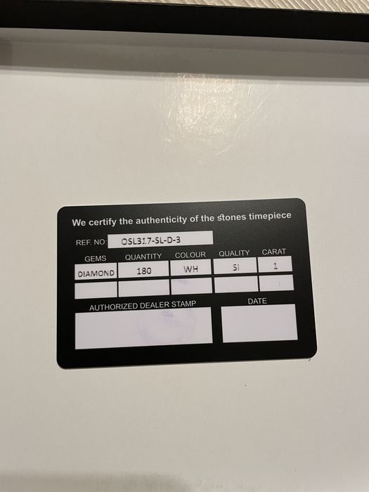 Optima - Ceas elvețian de damă cu diamante - OSL317-SL-D-3