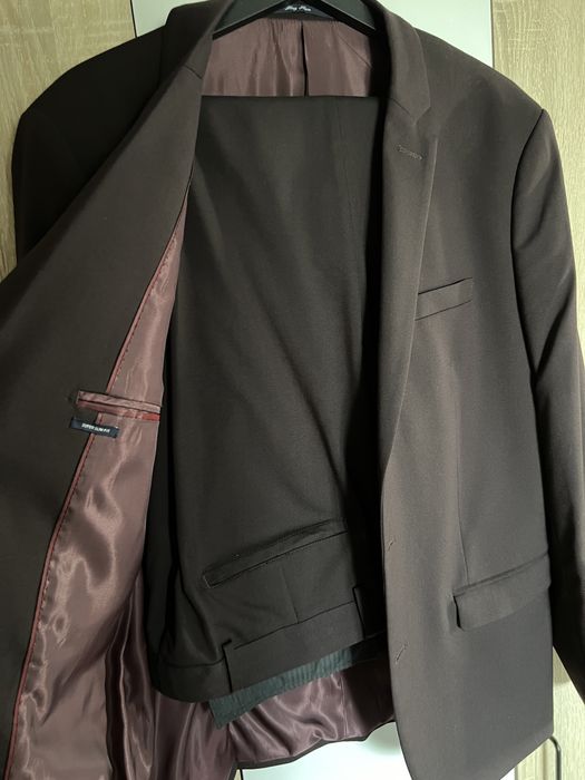 Costum Mango burgundy