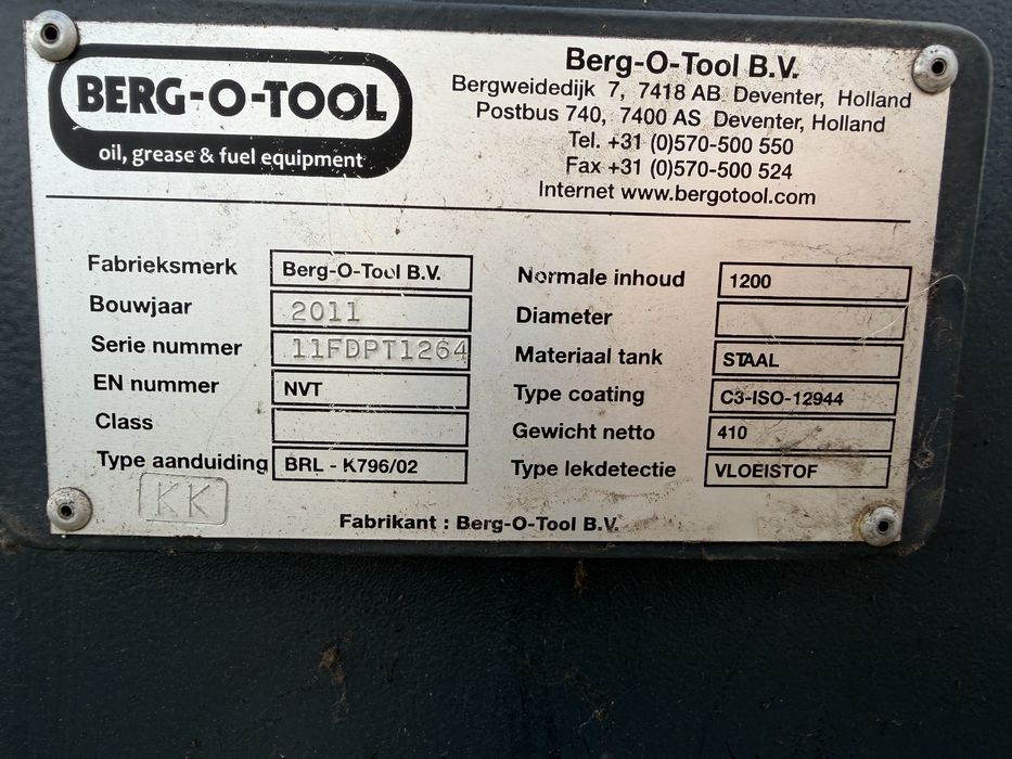 Tanc motorina cu pompa