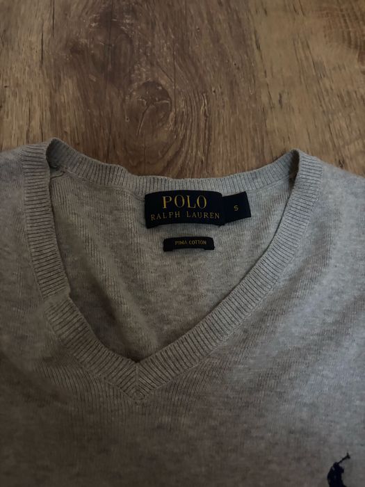 ralph lauren grey sweater/ ралф лорен половер сив