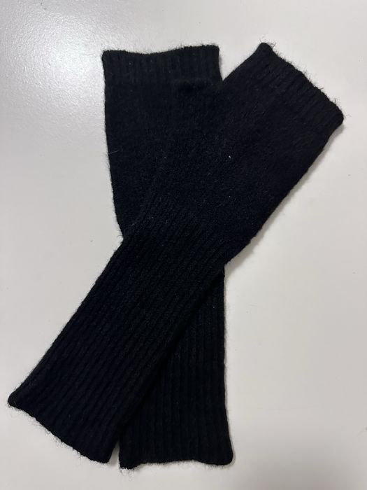 Дамски ръкавици Zara черни 5% вълна