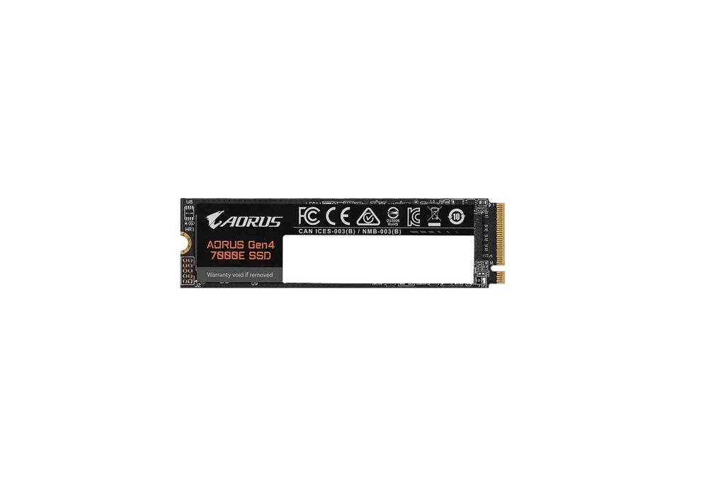 - Твердотельный накопитель SSD M.2 2TB Gigabyte AORUS Gen4 7000E NVMe