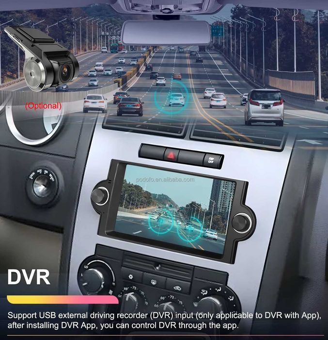 Мултимедия Навигация Android JEEP Cherokee COMPASS CHRYSLER DODGE 2DIN