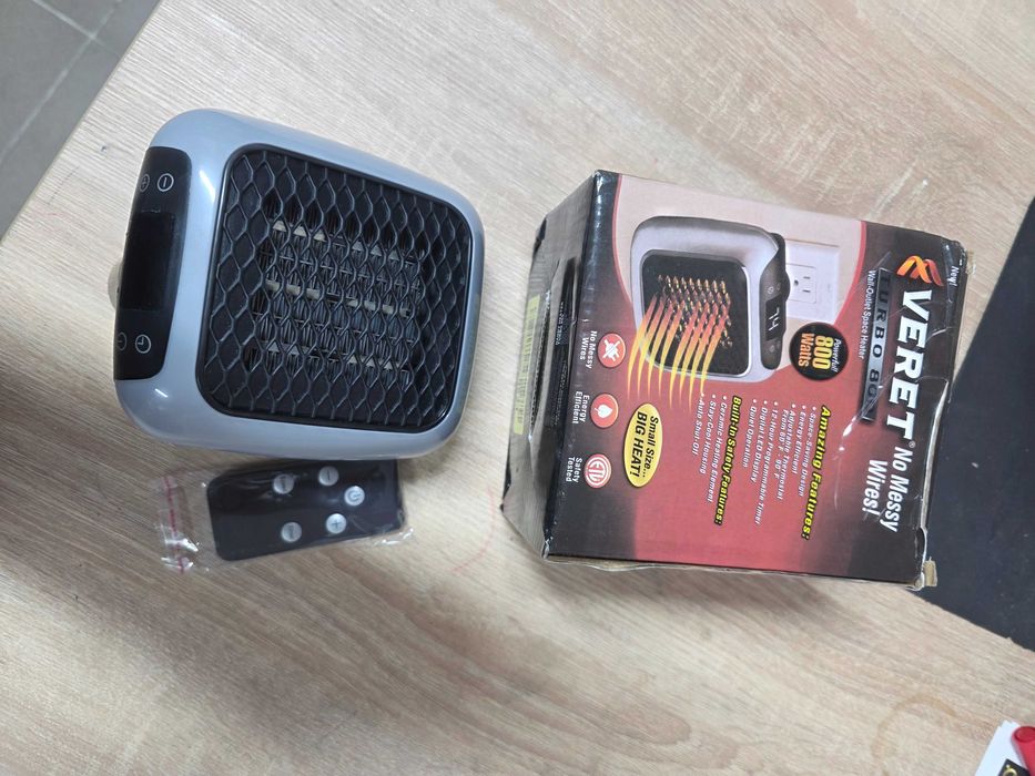 Aeroterma Luna Heater Experiențe Luna Energy-Saving Fan Calefactor de 1800 W cu termostat