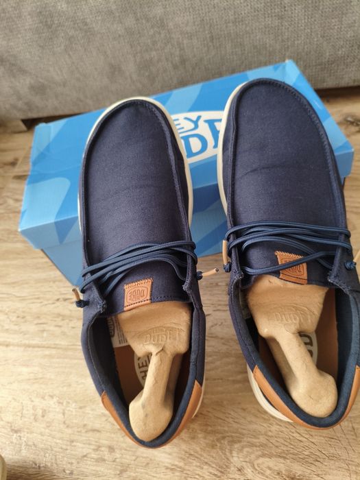 Pantofi Paul Canvas slip-on – mărimea 45 – stare foarte buna hey dude