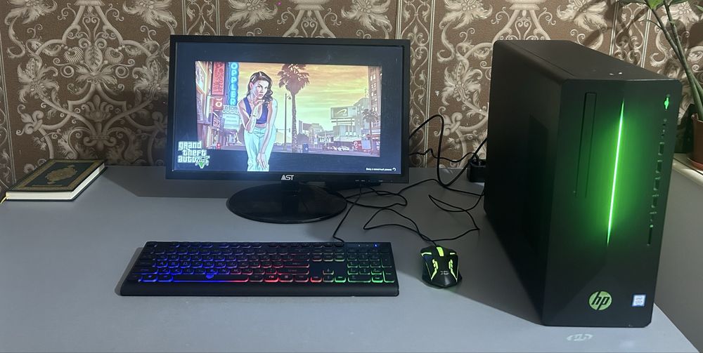 Компьютер С Игрыми GTX 1050-3 gb Ssd128+500gb Ozu 8 gb Core i3-8п