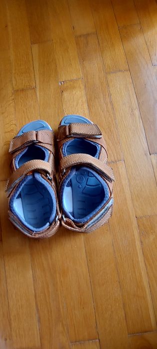 Детски сандали от естествена кожа