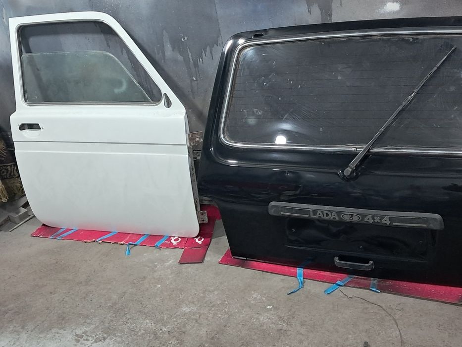 Кузовные детали на ниву