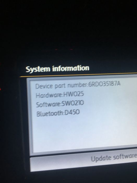 Player Media VW RCD 330 Plus 187A