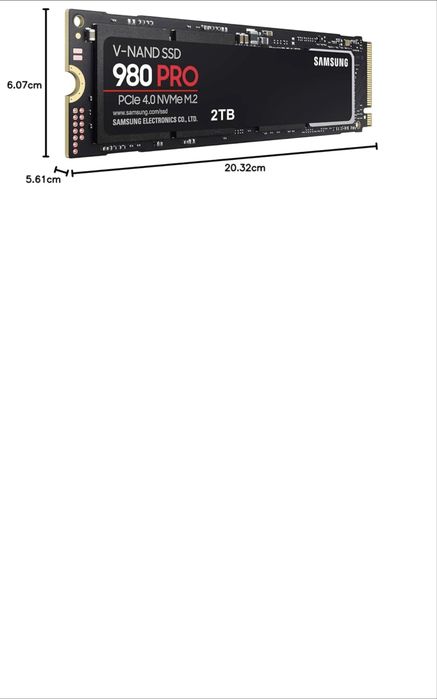 Samsung 980 PRO 2TB M.2 NVMe PCIe 4.0