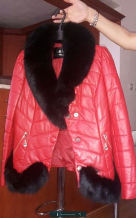 Дамско яке от естествена кожа