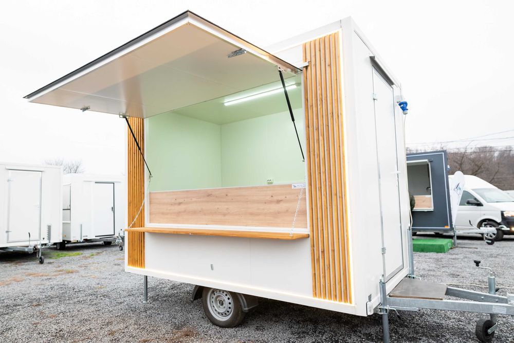 Rulote comerciale 3m ,FAST FOOD, STREET FOOD, FOOD TRUCK !!