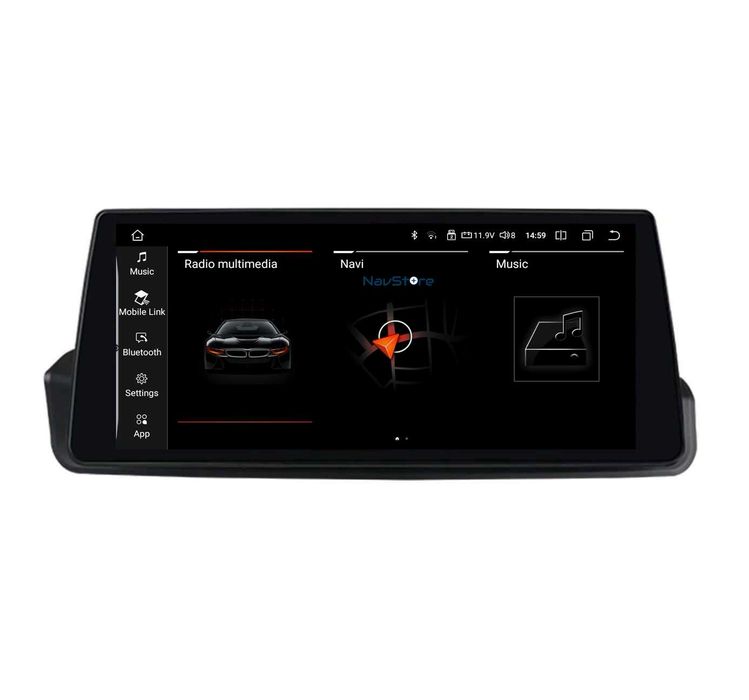 Navigatie Android Dedicata BMW Seria3 E90 (2004-2013), Carplay, 8GB
