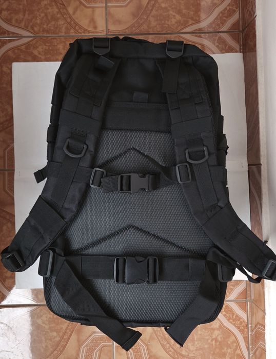 Rucsac Militar  50 L /Negru /  Drumeții/ /Sistem Mole ,Nou