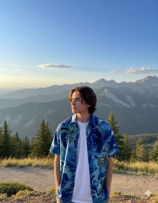 Рубашка ДРАКОНЫ с Европы