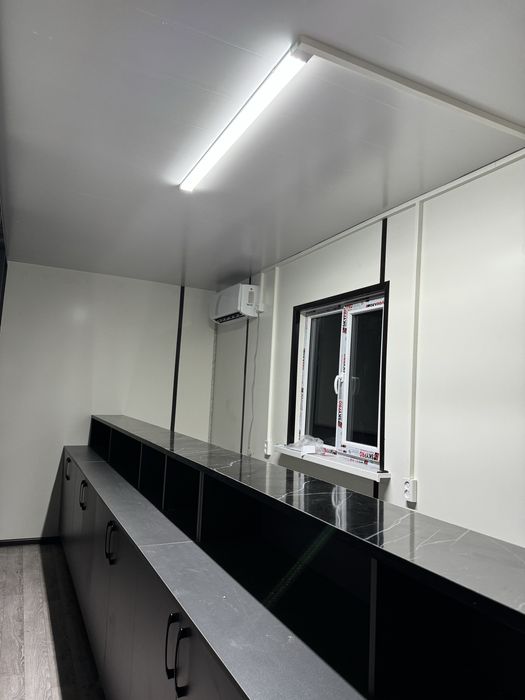 Контейнер жилой и пустой