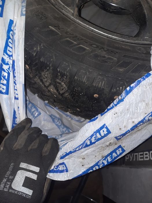 Зимняя резина с диском р15