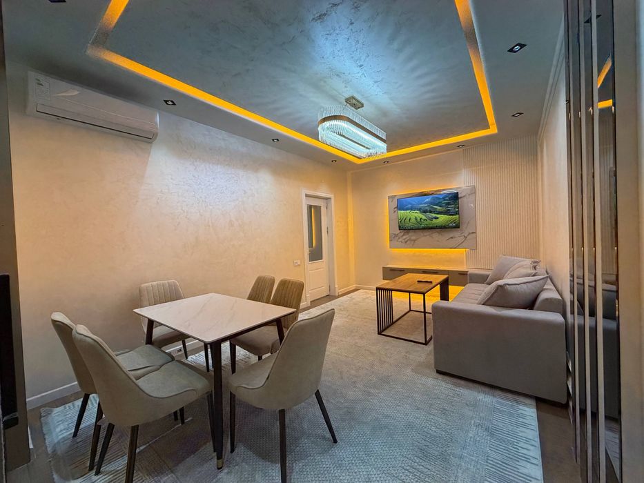 3х комнатная студия / Новостройка / Шота Руставели / Евро ремонт