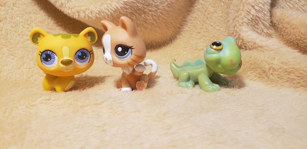 Пет шопы LPS: лев, игуана, кошечка, лошадка и др.