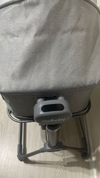 Шезлонг Wingoffly BABYCOOL серый