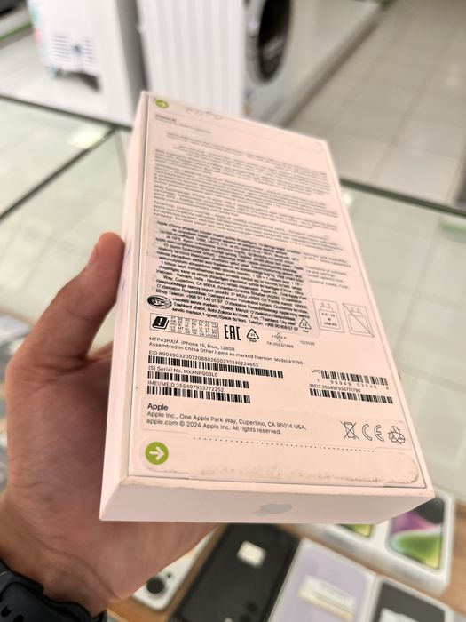 Iphone 15 128gb blue yangi
